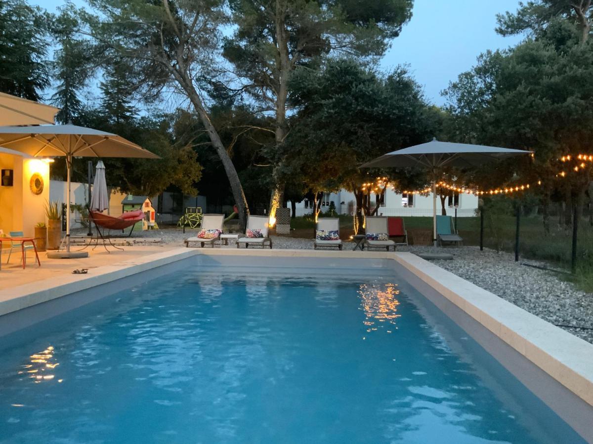 Gite Dans Les Pins Avec Piscine Mazan Exterior foto